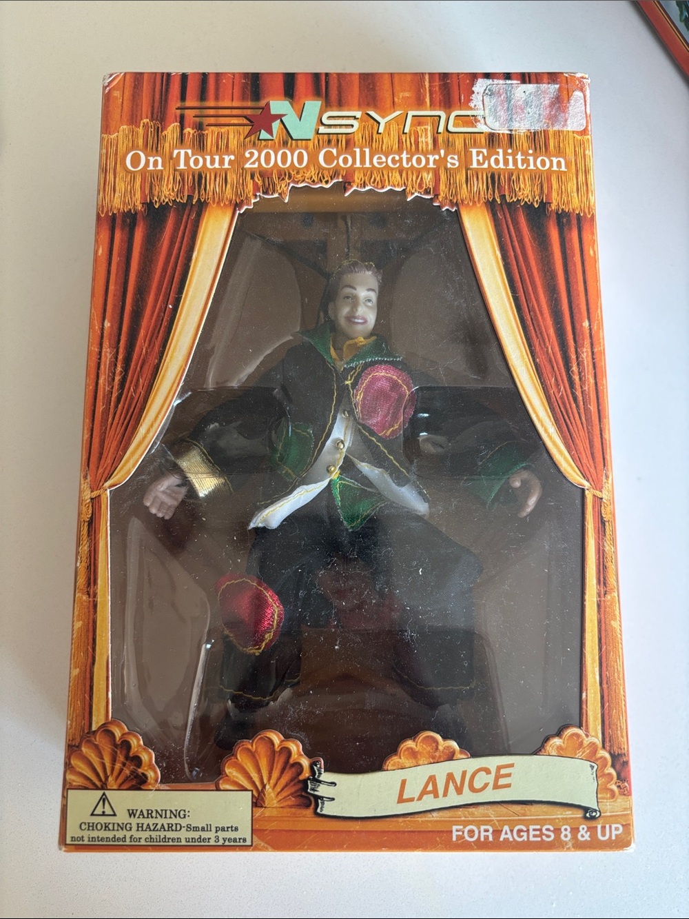 NSYNC On Tour 2000 Collector's Edition "Lance" Figure - Multicolor